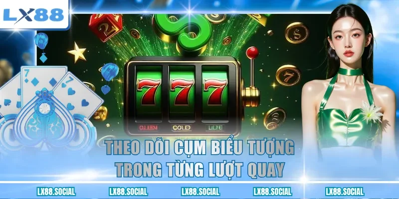 Theo dõi cụm biểu tượng trong từng lượt quay